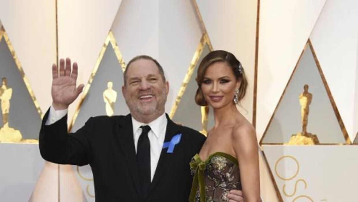 Harvey Weinstein y su mujer, Georgina Chapman