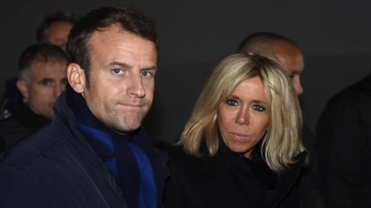 Emmanuel y Brigitte Macron