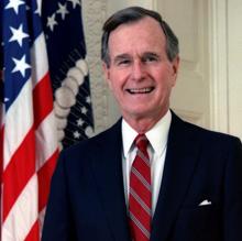 George H. W. Bush fue presidente entre 1989 y 1993