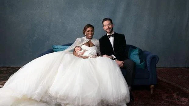 Las imágenes más esperadas de la boda de Serena Williams