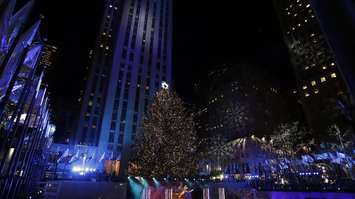 Árbol de Navidad de Nueva York en Centro Rockefeller