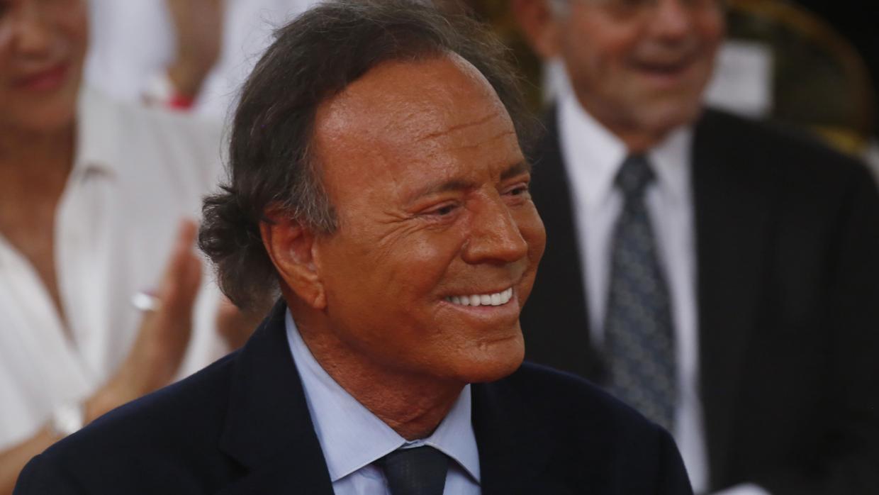 Julio Iglesias, en una foto de archivo, tomada en Puerto Rico en septiembre de 2016