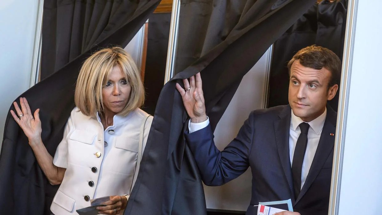 Brigitte y Emmanuel Macron