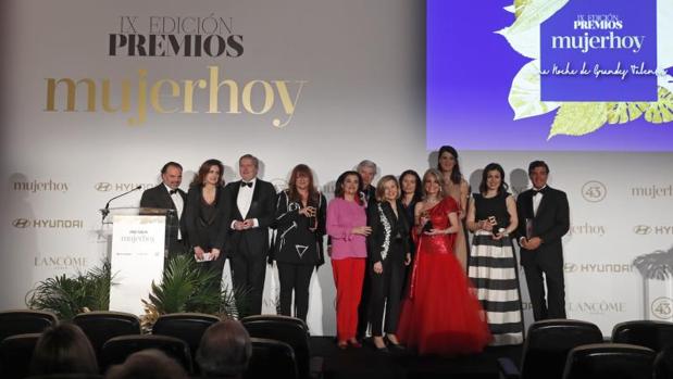 «Mujerhoy» premia a las mujeres más sobresalientes