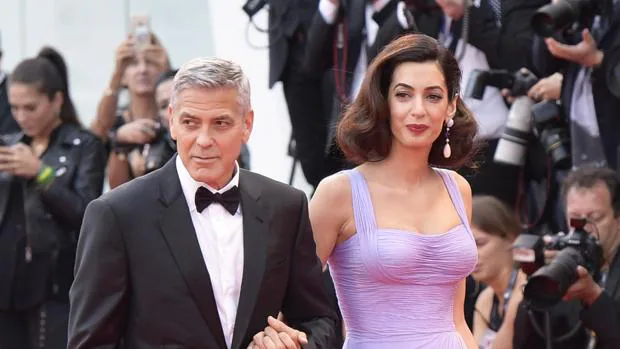 George Clooney no tuvo ni que salir de casa para conocer a Amal