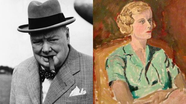 Una cinta revela el amor prohibido de Winston Churchill con Doris Castlerosse, tía de Cara Delevingne