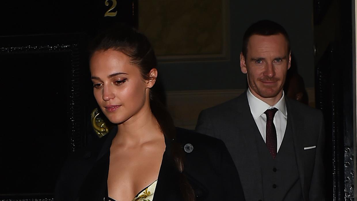 Alicia Vikander y Michael Fassbender