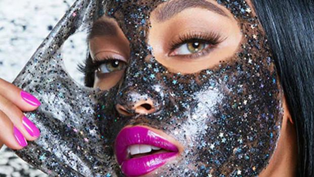 ¿Has probado las mascarillas de glitter?