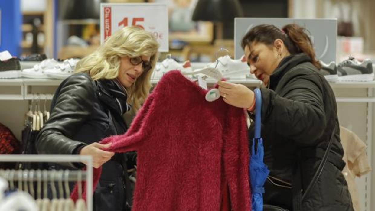 Rebajas de este año, en Sevilla