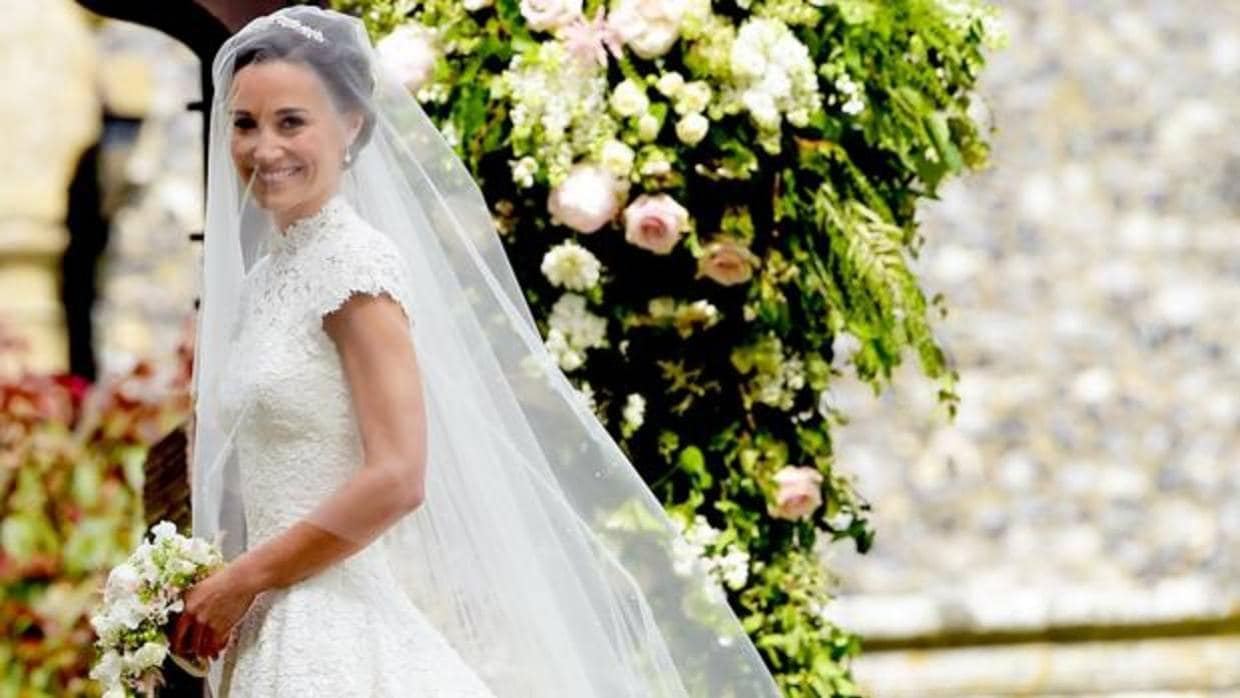 Pippa Middleton el día de su boda