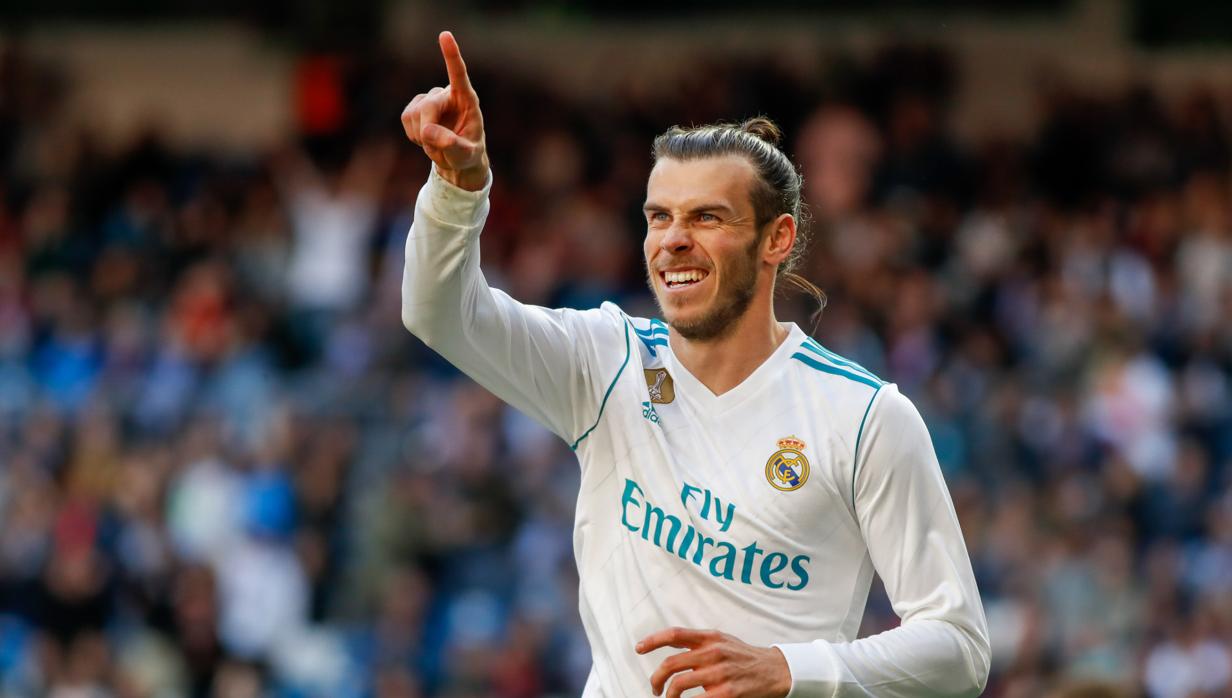 Gareth Bale en uno de sus partidos con el Real Madrid