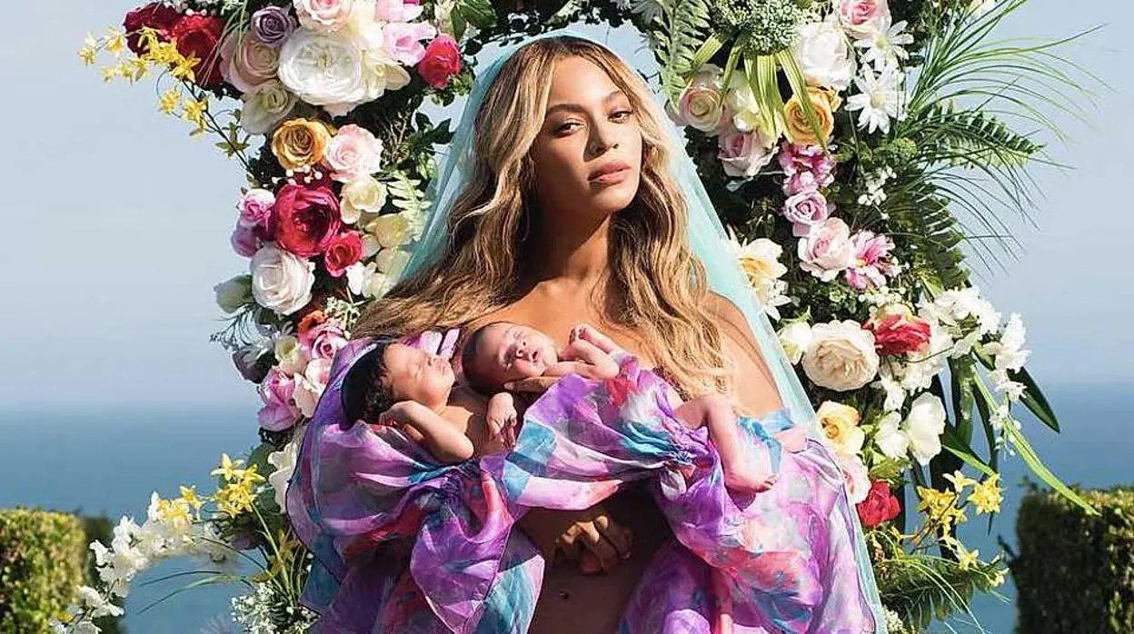 Beyoncé arranca su gira con una nueva foto de sus gemelos