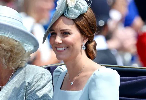 La Duquesa de Cambridge en Trooping the Colour