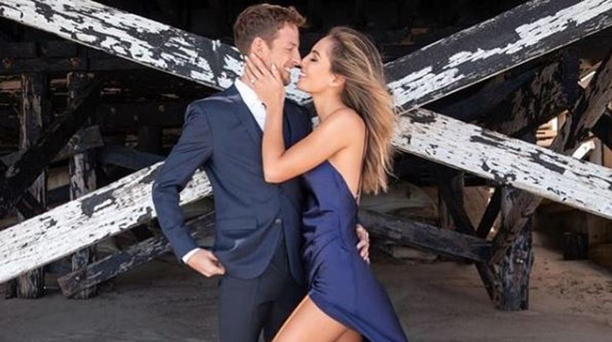 Jenson Button se casa con la exmodelo de Playboy Brittny Ward