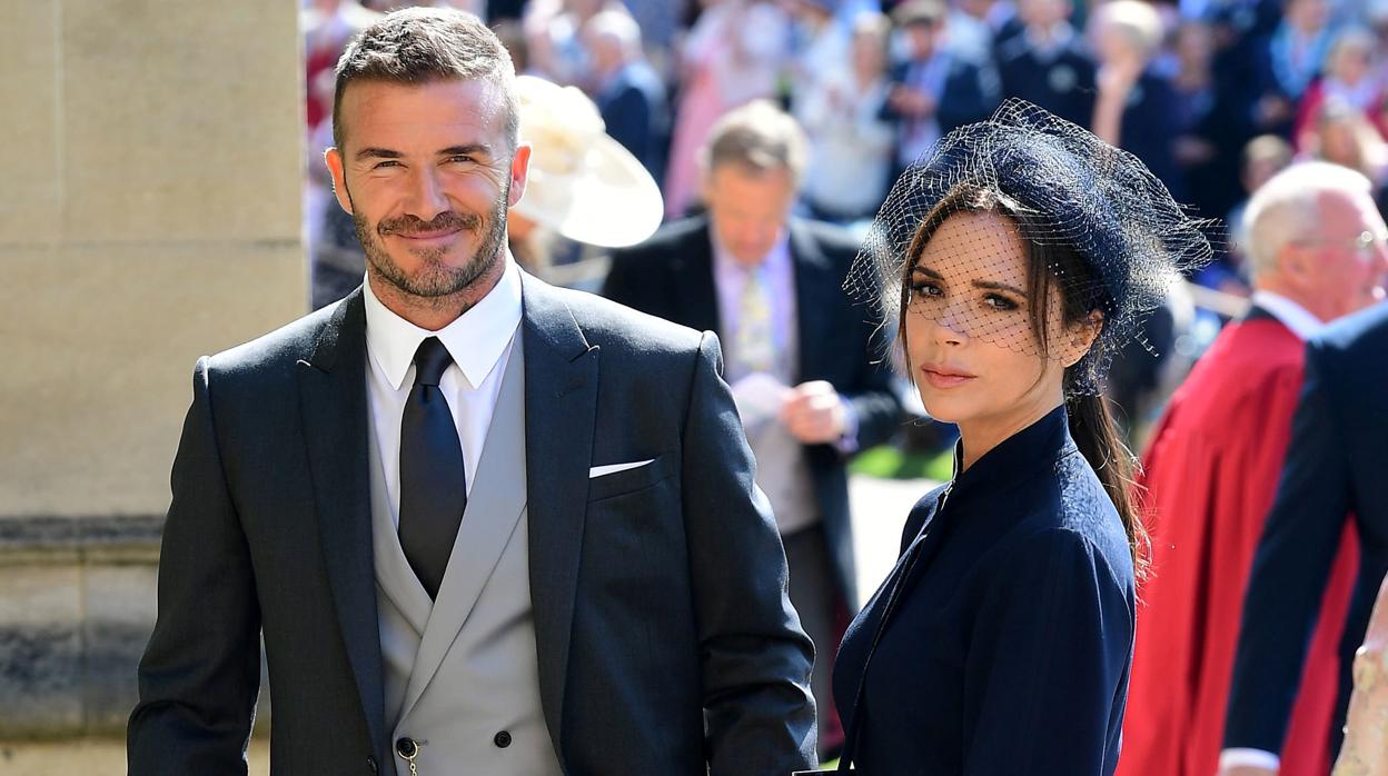 El matrimonio Beckham, en el enlace de los Duques de Sussex