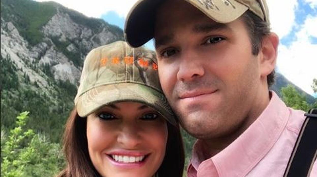 Donald Trump Jr. confirma su relación con la periodista Kimberly Guilfoyle