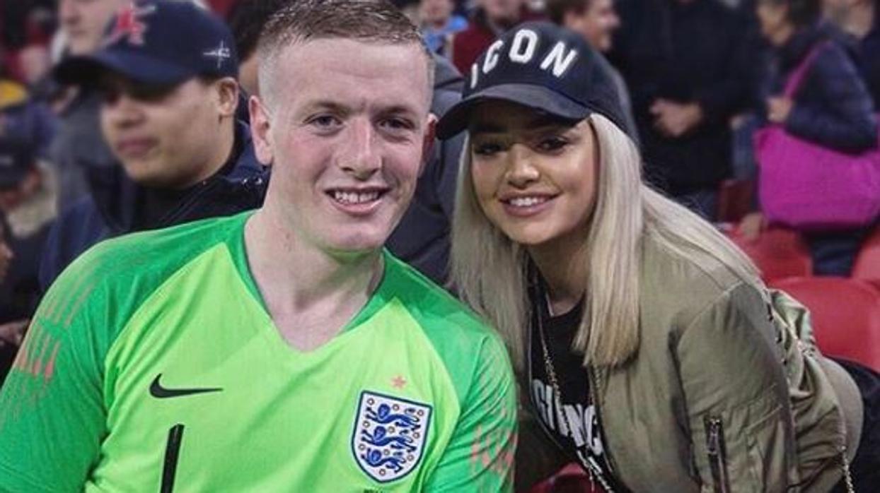 Jordan Pickford, portero de Inglaterra, se comprometió antes de los penaltis contra Colombia