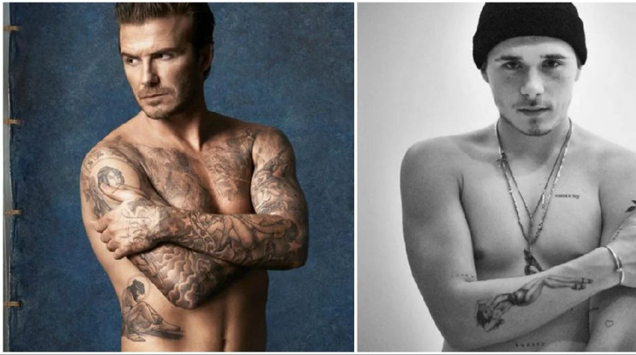Brooklyn copia a su padre David Beckham en sus tatuajes (y tenemos las pruebas)