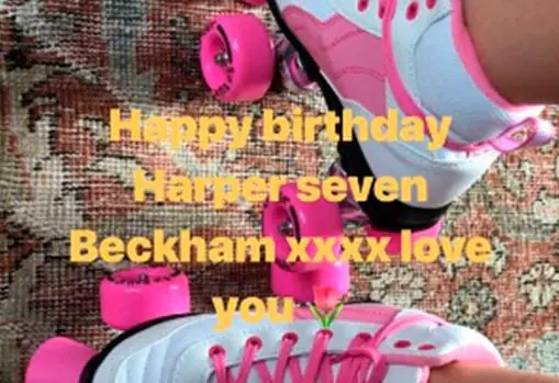 Los Beckham le regalan un poni de 7.000 euros a su hija por su séptimo cumpleaños