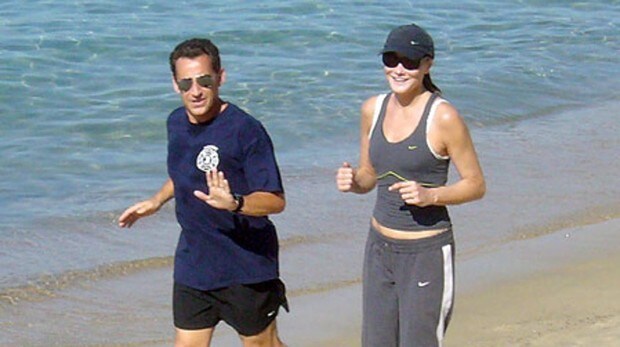 La dieta de Sarkozy: champán y playa