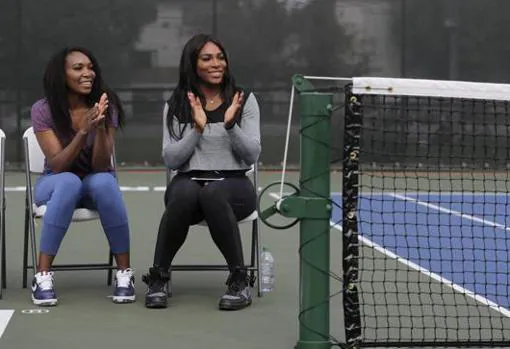 Venus y Serena Williams en las pistas de Compton