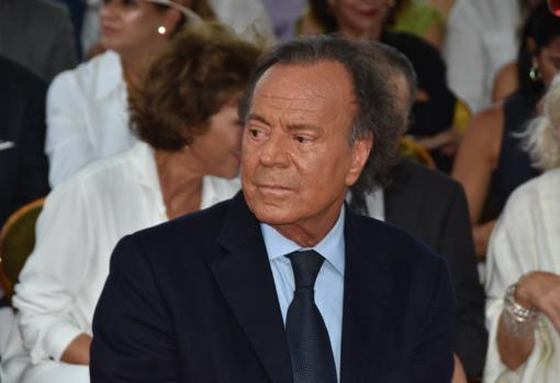 Julio Iglesias en una de sus últimas apariciones en 2016