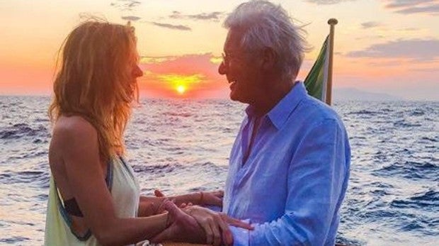 La foto que confirma que Richard y Alejandra Gere esperan su primer hijo