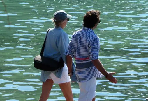 Sharon Stone pasa unos días de descanso en Mallorca junto con su actual pareja