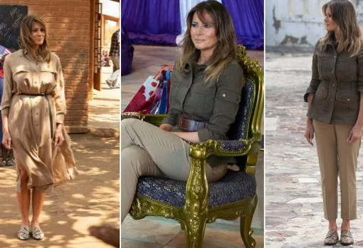 La maleta de Melania Trump en África: Chanel, Zara, Ralph Lauren y varias polémicas