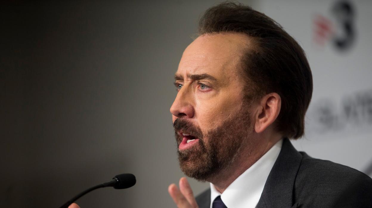 Nicolas Cage, en el Festival de Cine Fantástico de Sitges