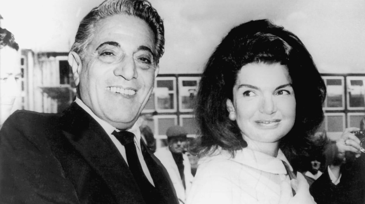 Aristóteles Onassis y Jackie Kennedy Onassis