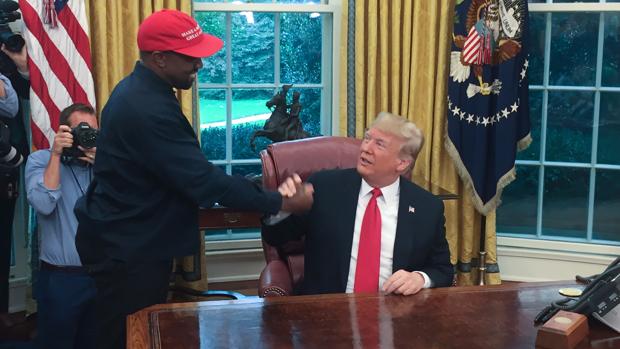 La breve pero intensa amistad entre Donald Trump y el rapero Kanye West