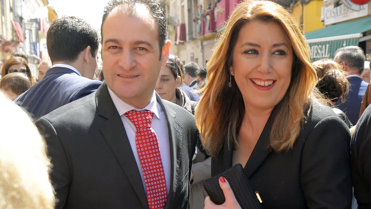 El mejor apoyo de Susana Díaz tras la debacle electoral: así es José María Moriche, su marido