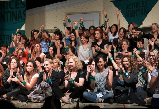Las actrices argentinas se unen para denunciar una violación a una de ellas