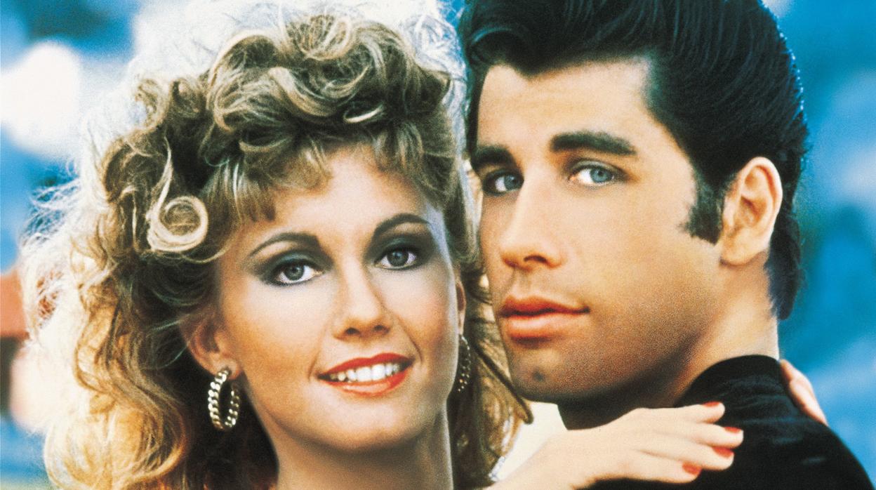 Olivia Newton John y John Travolta, protagonistas de Grease