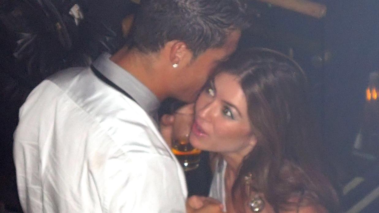 Cristiano Ronaldo junto a Kathryn Mayorga