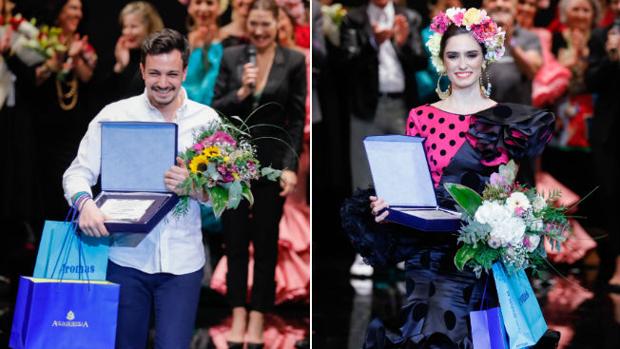 Simof 2019: Premios Aromas para el diseñador Pedro Béjar y la modelo Rocío García