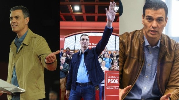 De la «chupa» de cuero a las cazadoras, así ha evolucionado el armario de Pedro Sánchez