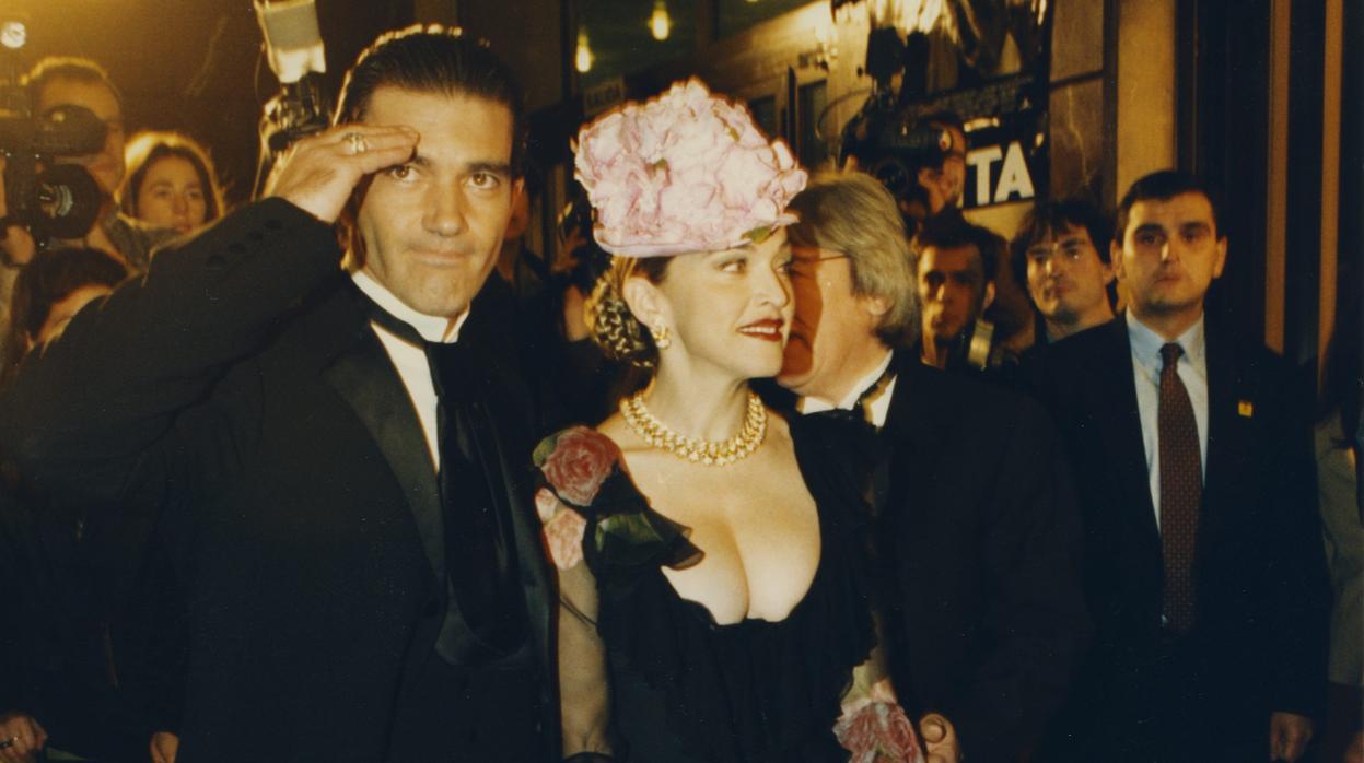 Antonio Banderas y Madonna
