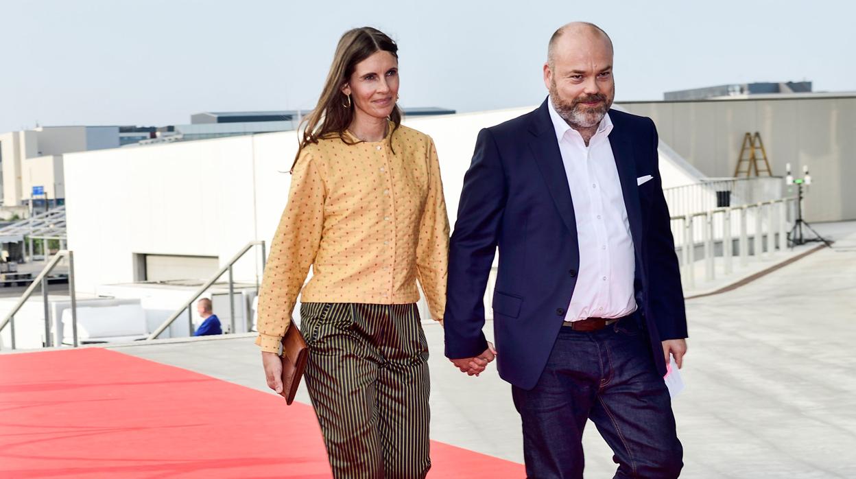 Anders Holch Povlsen y su mujer Anne Holch Povlsen