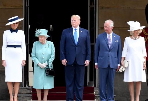 Melania Trump homenajea a Lady Di en su primera visita a Reino Unido