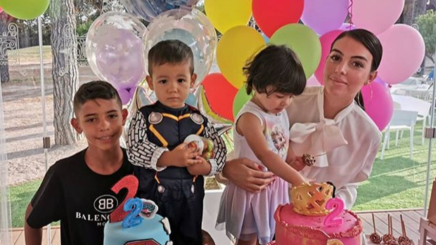 Así ha sido la desorbitada fiesta de cumpleaños de los hijos de Cristiano Ronaldo