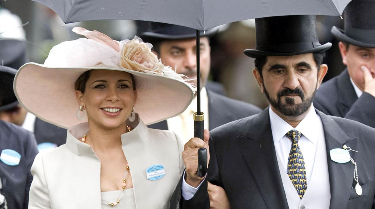 Haya de Jordania y su marido, el emir de Dubai