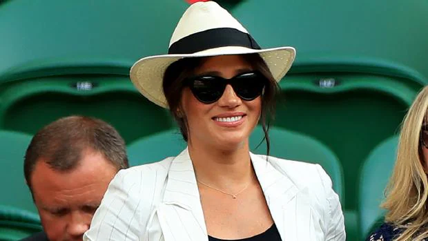 El público de Wimbledon indignado después de que prohibieran hacer fotos a Meghan Markle