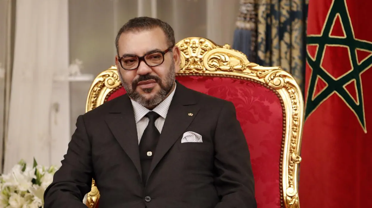 El rey Mohammed VI de Marruecos