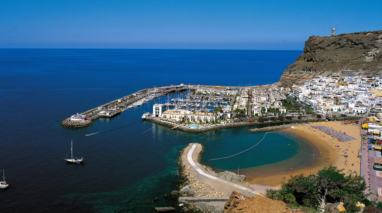 Puerto de Mogán en Gran Canaria