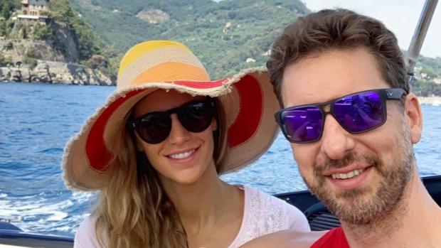 Pau Gasol y Cat McDonnell disfrutan de una idílica luna de miel en Italia