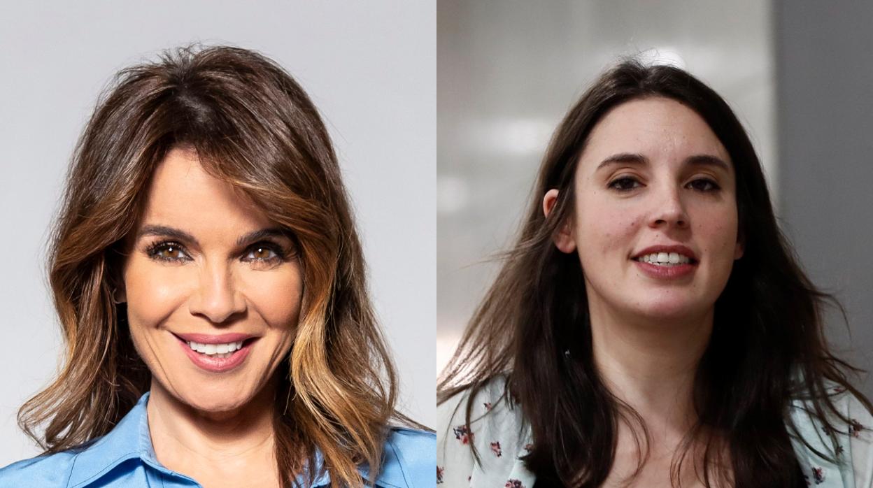 carme Chaparro e Irene Montero