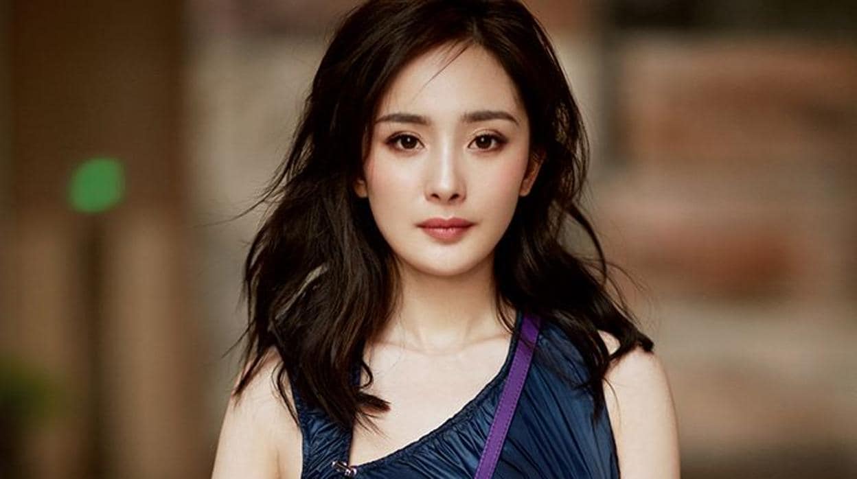 Yang Mi, la actriz china, imagen de Versace