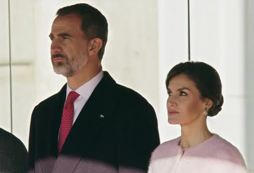 El Rey Felipe VI y Doña Letizia